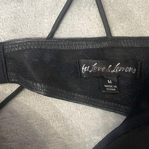 New! For love and lemons Kaylee embroidered bustier crop top 24539 - Picture 12 of 14